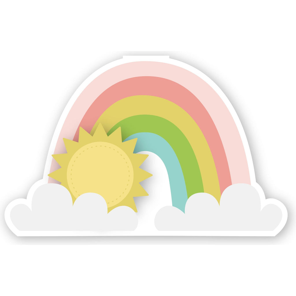 Simon Says Stamp RAINBOW CARD Wafer Dies sssd112163 *