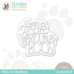 Simon Says Stamp HERE FOR THE BOOS Wafer Dies sssd112218