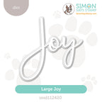 Simon Says Stamp Large Joy Wafer Dies sssd112420