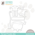 Simon Says Stamp Toil and Trouble Wafer Dies sssd112422c