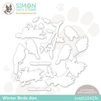 Simon Says Stamp WINTER BIRDS Wafer Dies sssd112423c *