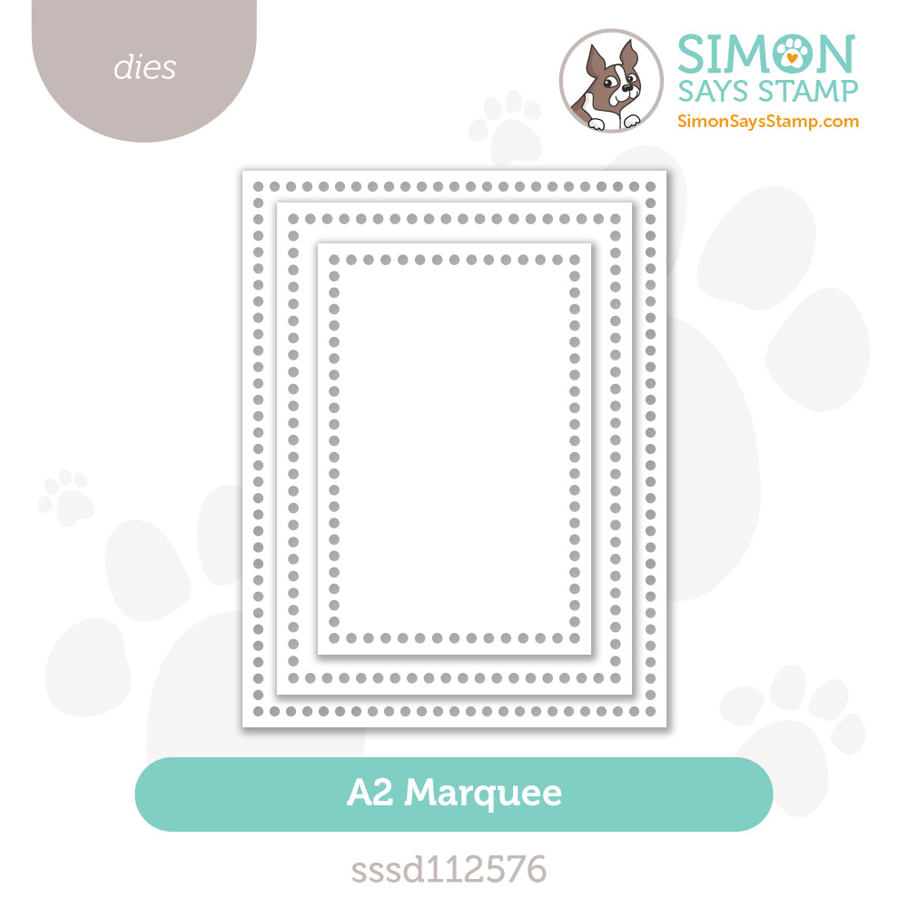Simon Says Stamp A2 Marquee Wafer Dies sssd112576