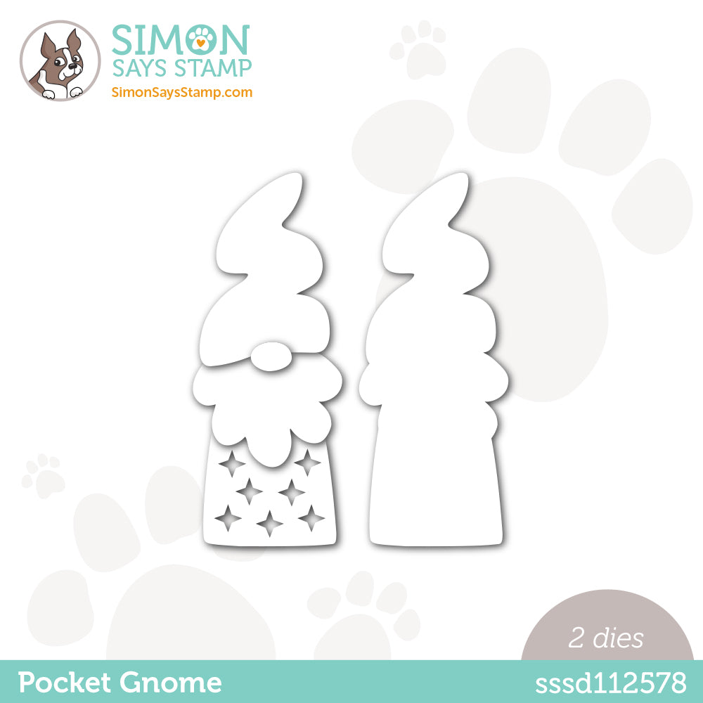 Simon Says Stamp POCKET GNOME Wafer Dies sssd112578