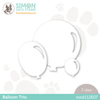 Simon Says Stamp BALLOON TRIO Wafer Dies sssd112607