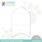 Simon Says Stamp GIFT CARD POCKET ENVELOPE Wafer Dies sssd112634