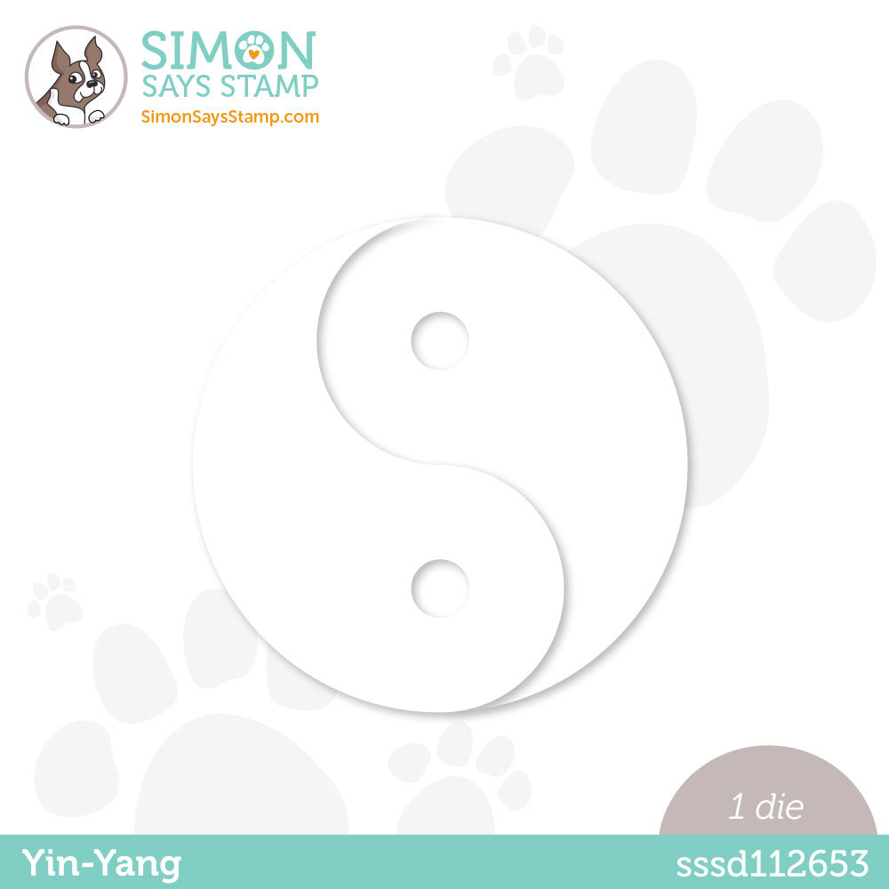 Simon Says Stamp YIN YANG Wafer Die sssd112653