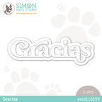 Simon Says Stamp GRACIAS Wafer Dies sssd112659
