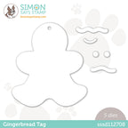Simon Says Stamp GINGERBREAD TAG Wafer Dies sssd112708