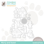 Simon Says Stamp MERRY AND SWEET Wafer Dies sssd112710c