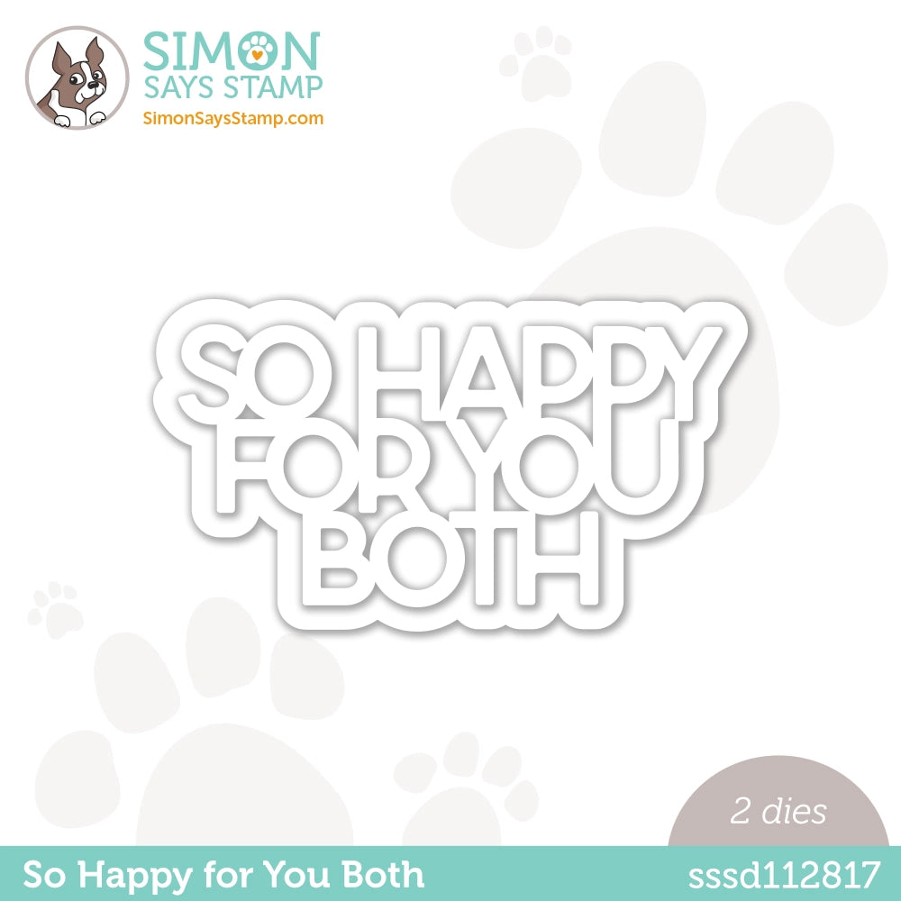 Simon Says Stamp So Happy For You Both Wafer Dies sssd112817 Dear Friend