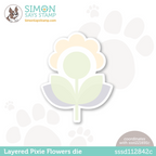 Simon Says Stamp Layered Pixie Flower Wafer Dies sssd112842c Out Of This World
