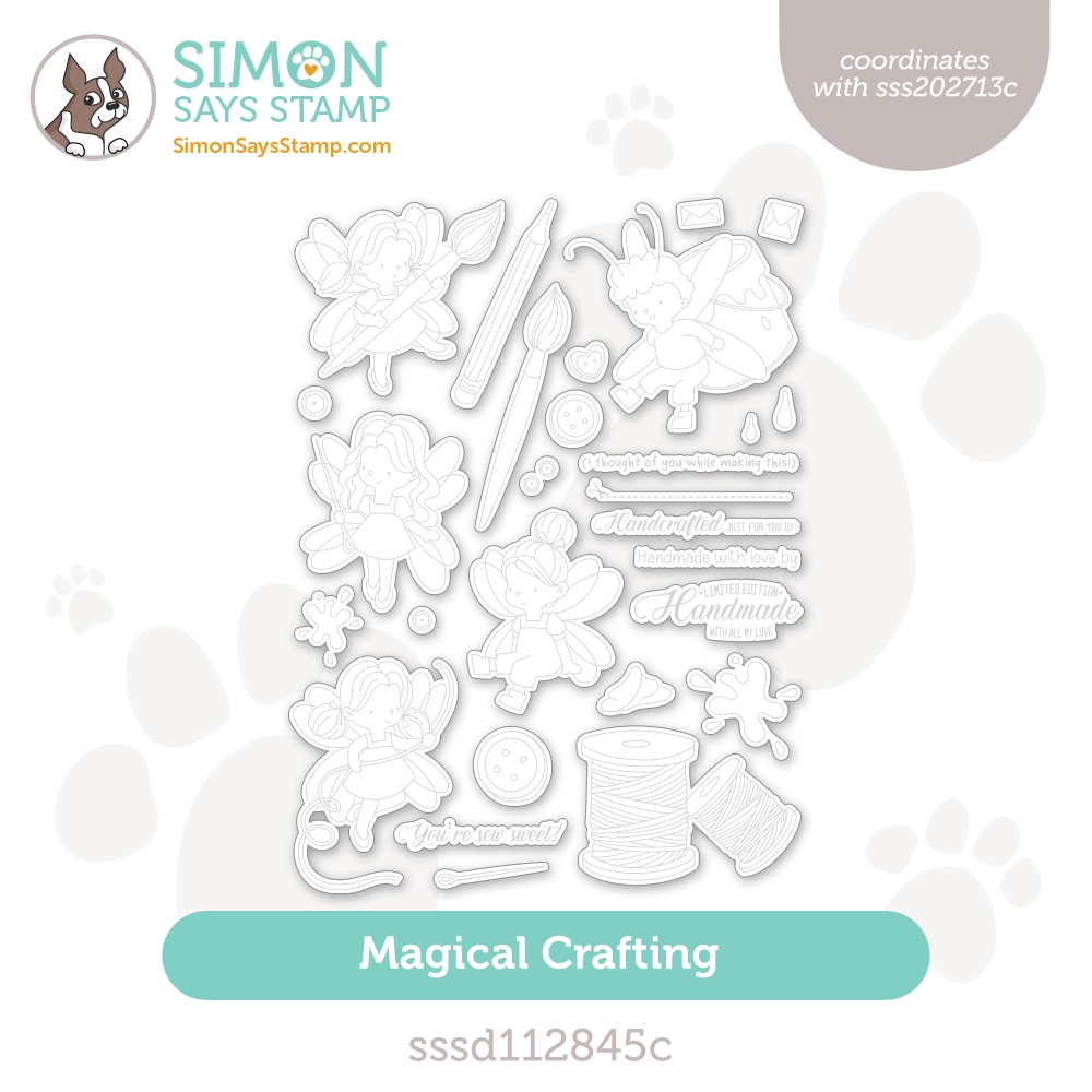 Simon Says Stamp Magical Crafting Wafer Dies sssd112845c Stamptember