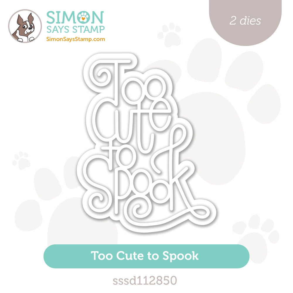 Simon Says Stamp Too Cute To Spook Wafer Dies sssd112850 Stamptember