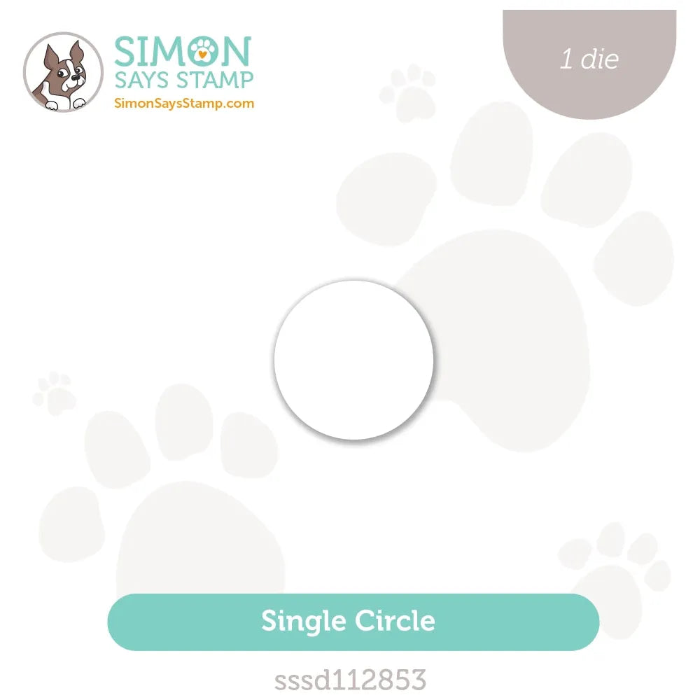 Simon Says Stamp Single Circle Wafer Die sssd112853 Stamptember
