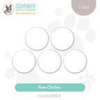 Simon Says Stamp Five Circles Wafer Dies sssd112854 Stamptember