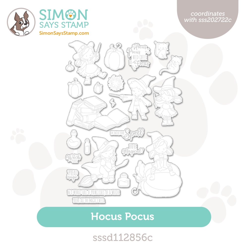 Simon Says Stamp Hocus Pocus Wafer Dies sssd112856c Stamptember