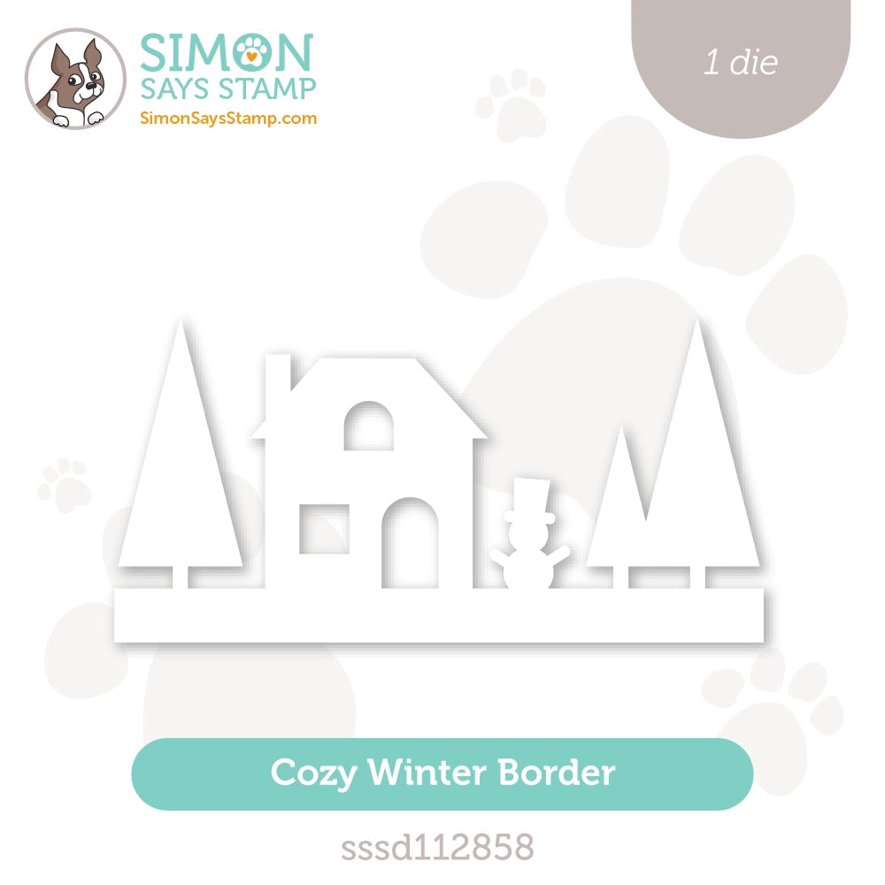 Simon Says Stamp Cozy Winter Border Wafer Die sssd112858