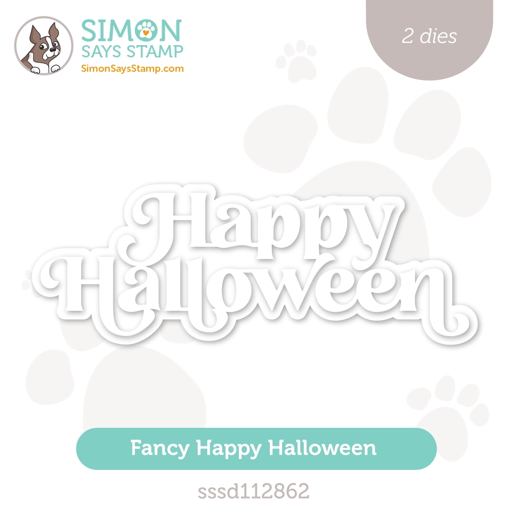 Simon Says Stamp Fancy Happy Halloween Wafer Dies sssd112862 Stamptember