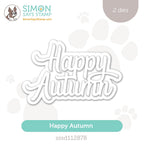 Simon Says Stamp Happy Autumn Wafer Dies sssd112878 Season Of Wonder