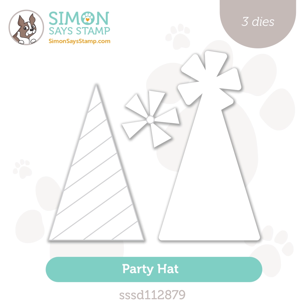 Simon Says Stamp Party Hat Wafer Dies sssd112879 Stamptember