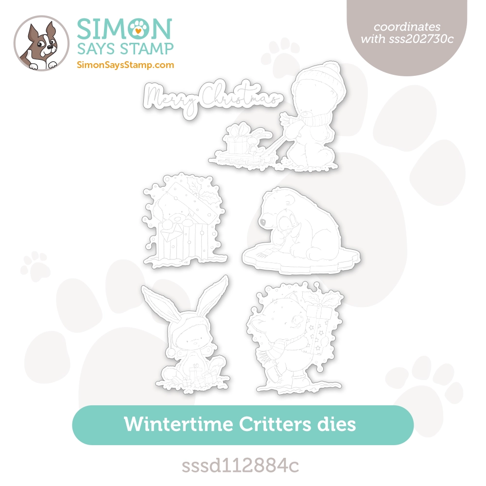 Simon Says Stamp Wintertime Critters Wafer Dies sssd112884c Season Of Wonder
