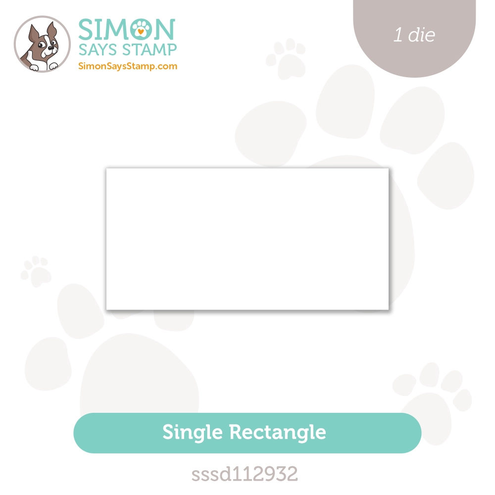 Simon Says Stamp Single Rectangle Wafer Die sssd112932