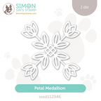 Simon Says Stamp Petal Medallion Wafer Dies sssd112946 Diecember