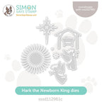 Simon Says Stamp Hark The Newborn King Wafer Dies sssd112961c