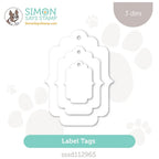 Simon Says Stamp Label Tags Wafer Dies sssd112965