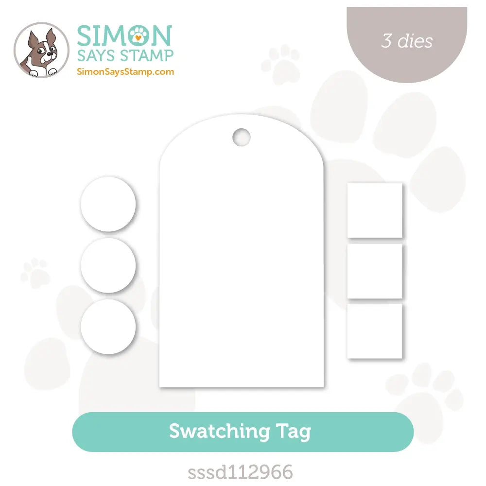 Simon Says Stamp Swatching Tag Wafer Dies sssd112966 All The Joy