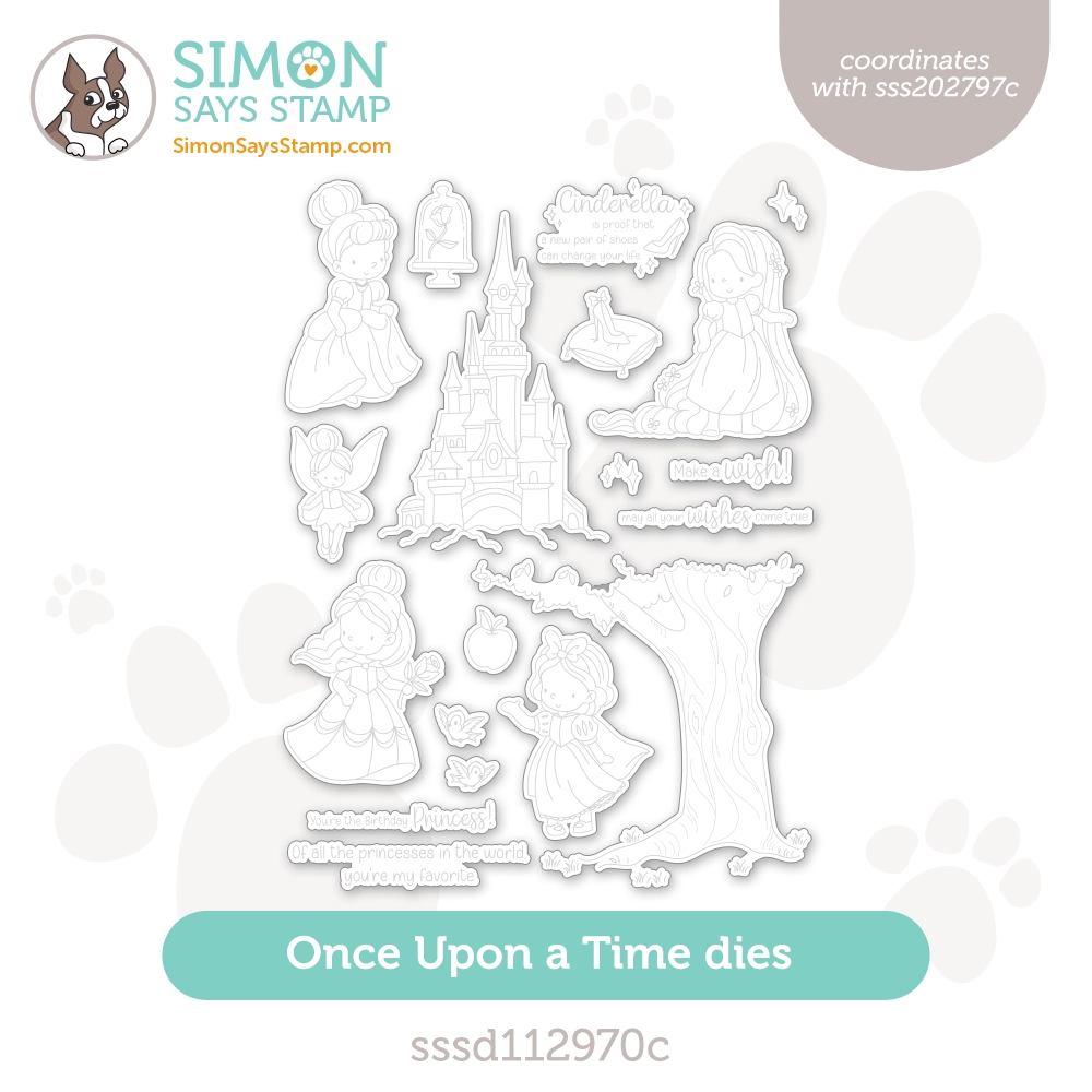 Simon Says Stamp Once Upon A Time Wafer Dies sssd112970c All The Joy