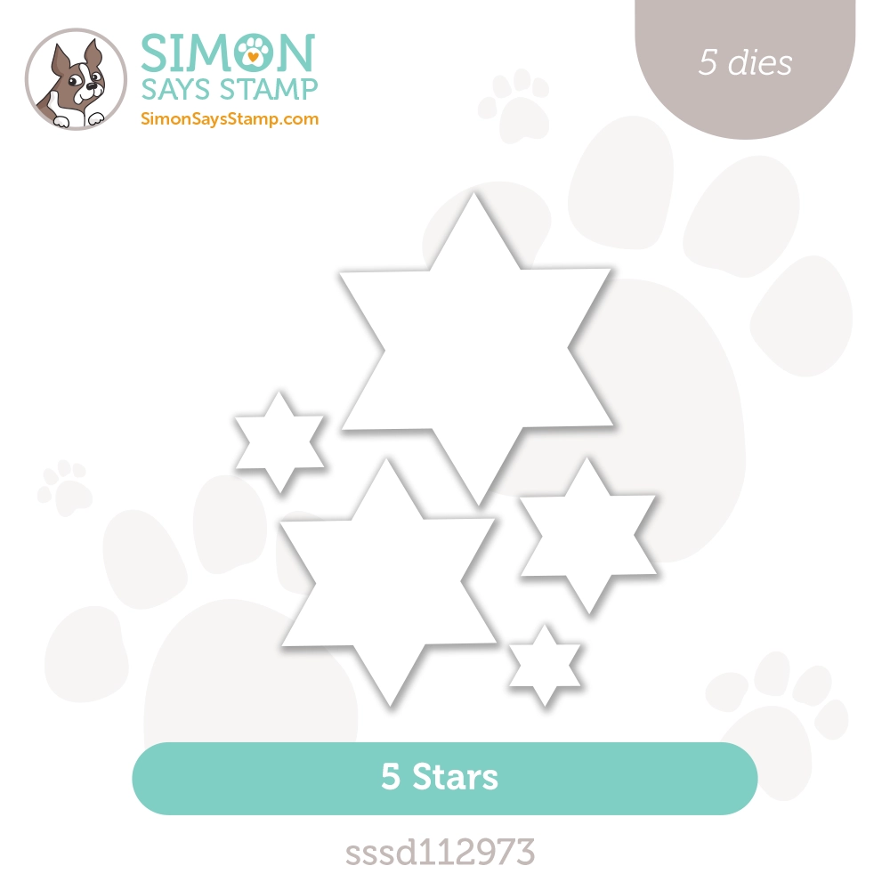 Simon Says Stamp Five Stars Wafer Dies sssd112973 Season Of Wonder