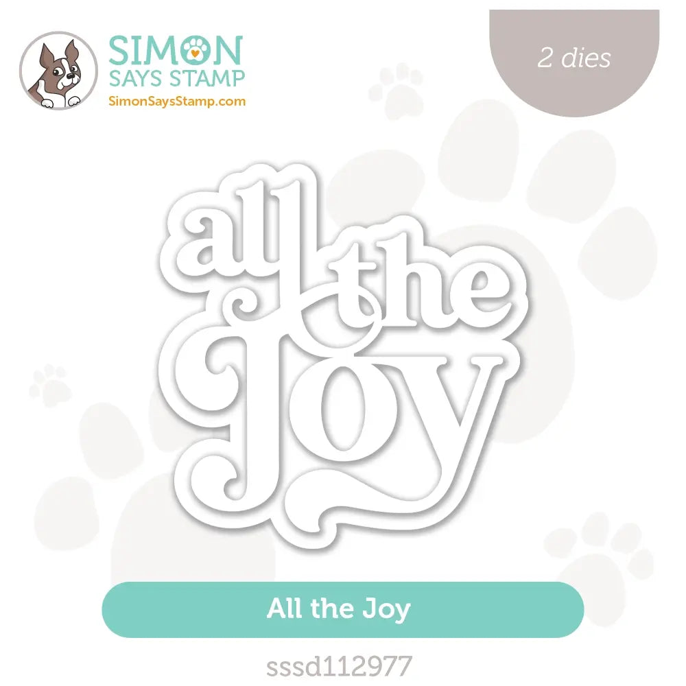 Simon Says Stamp All The Joy Wafer Dies sssd112977 All The Joy