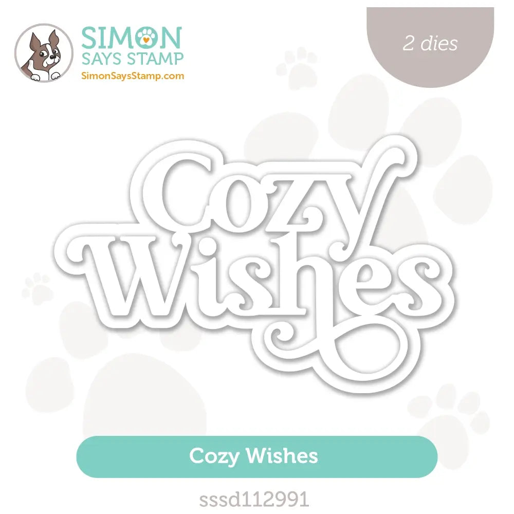 Simon Says Stamp Cozy Wishes Wafer Dies sssd112991