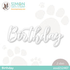 Simon Says Stamp BIRTHDAY Wafer Dies sssd212467