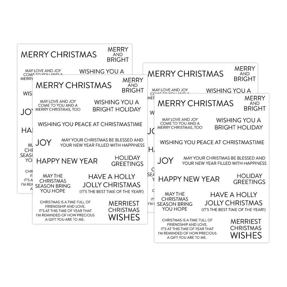 Simon Says Stamp SENTIMENT STRIPS EXTRA LARGE CHRISTMAS sssg131008