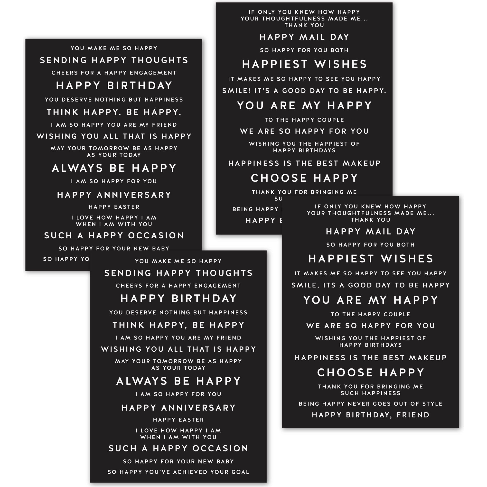 Simon Says Stamp SENTIMENT STRIPS ALL THINGS HAPPY sssg131013