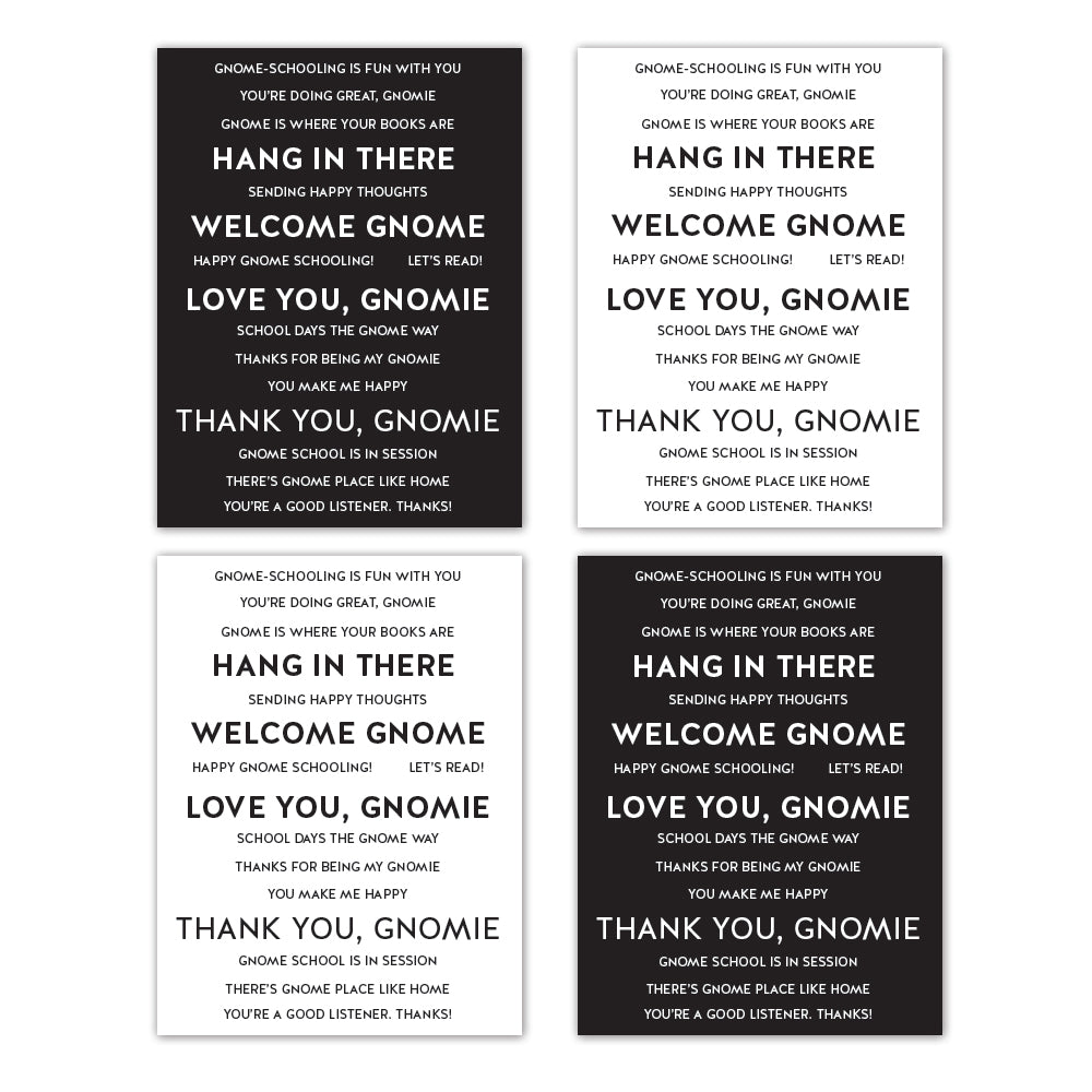 Simon Says Stamp SENTIMENT STRIPS GNOME SCHOOL sssg131021 *