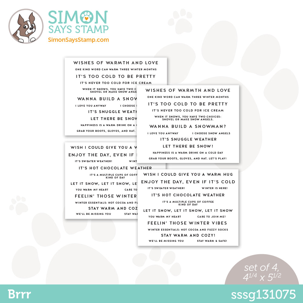 Simon Says Stamp Sentiment Strips BRR sssg131075