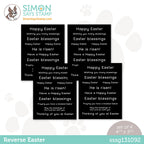 Simon Says Stamp Sentiment Strips REVERSE EASTER sssg131092