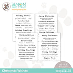 Simon Says Stamp Sentiment Strips CHRISTMAS WISHES sssg131125