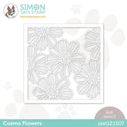 Simon Says Stamp Stencil COSMO FLOWERS ssst121507
