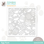 Simon Says Stamp Stencil EGG HUNT ssst121536