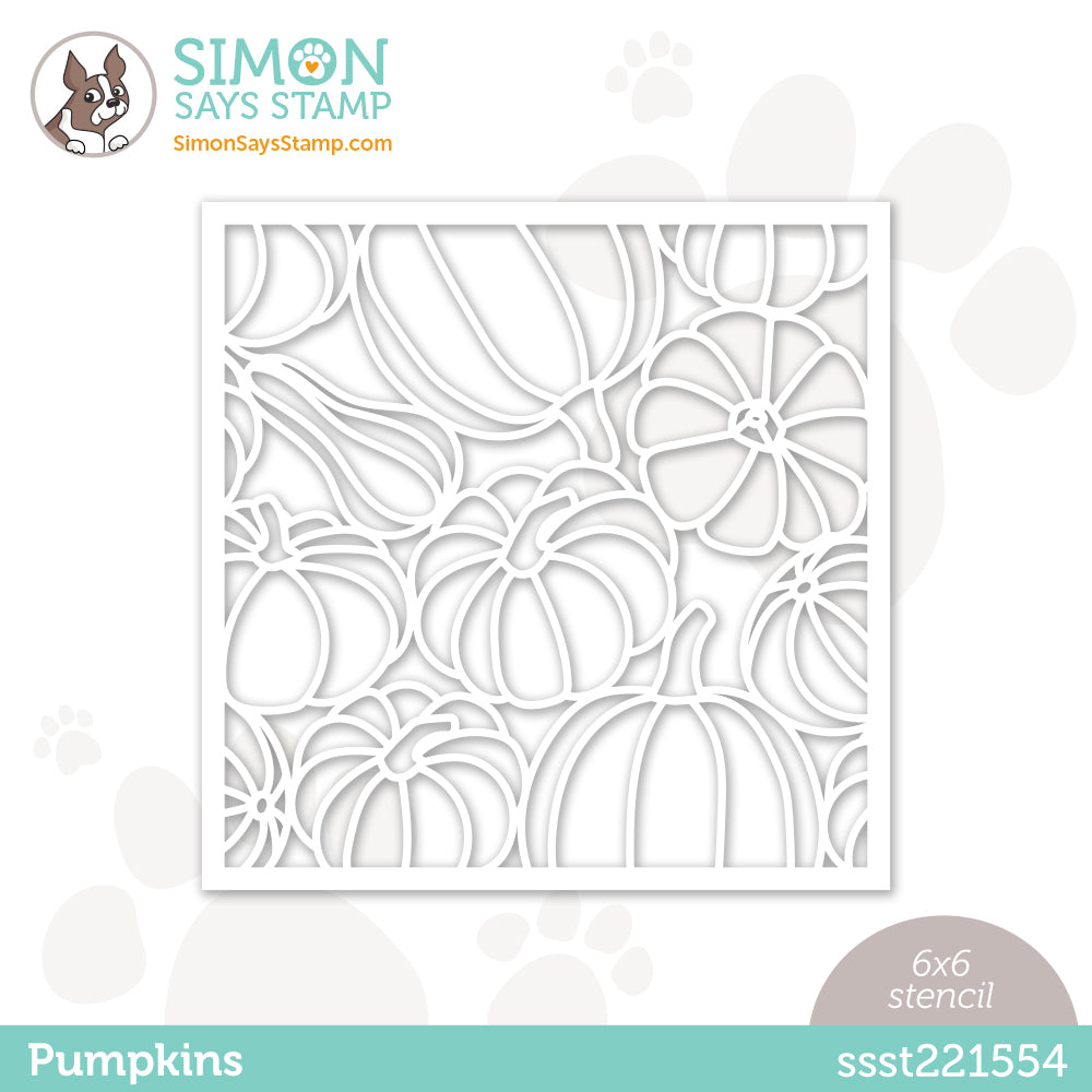 Simon Says Stamp Stencil PUMPKINS ssst221554