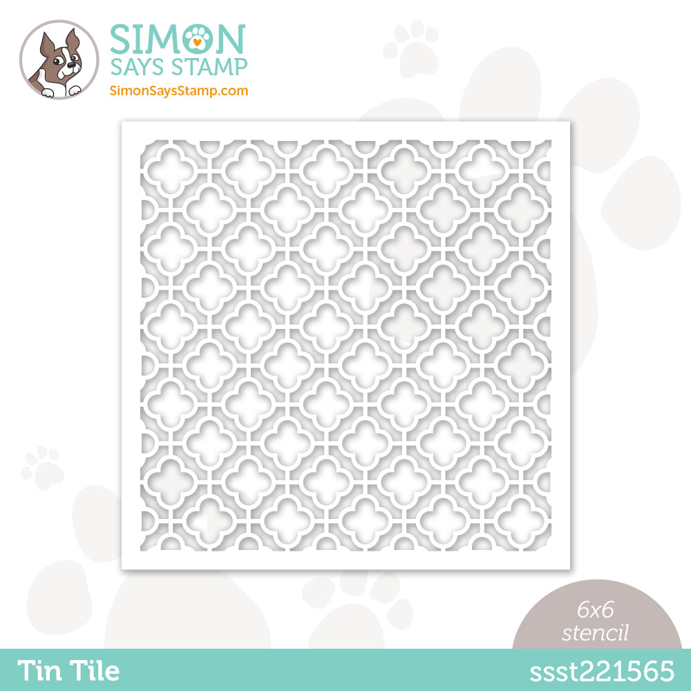 Simon Says Stamp Stencil TIN TILE ssst221565