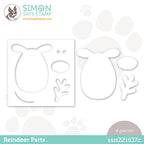 Simon Says Stamp Stencil and Masks REINDEER PARTS ssst221637c