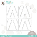 Simon Says Stamp Stencils LARGE CHEVRON ssst221643