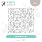 Simon Says Stamp Stencils Snow Pattern ssst221707 All The Joy