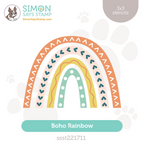 Simon Says Stamp Stencils Boho Rainbow ssst221711