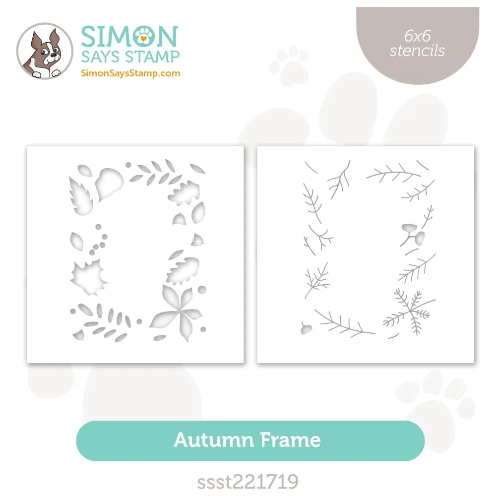 Simon Says Stamp Stencils Autumn Frame ssst221719